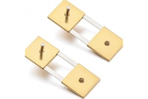 Otoolling 2 Pcs Clock Pendulum Suspension Spring for Grandfather Clock Grandfather Clocks Pendulum Suspension Spring Movements