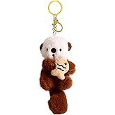 Lwjhzywl 2026 Cute Otter Keychain Charm & Bag Charm -Adorable Keychain Ring for Bags Otter stuff - for Women Animal Loversier