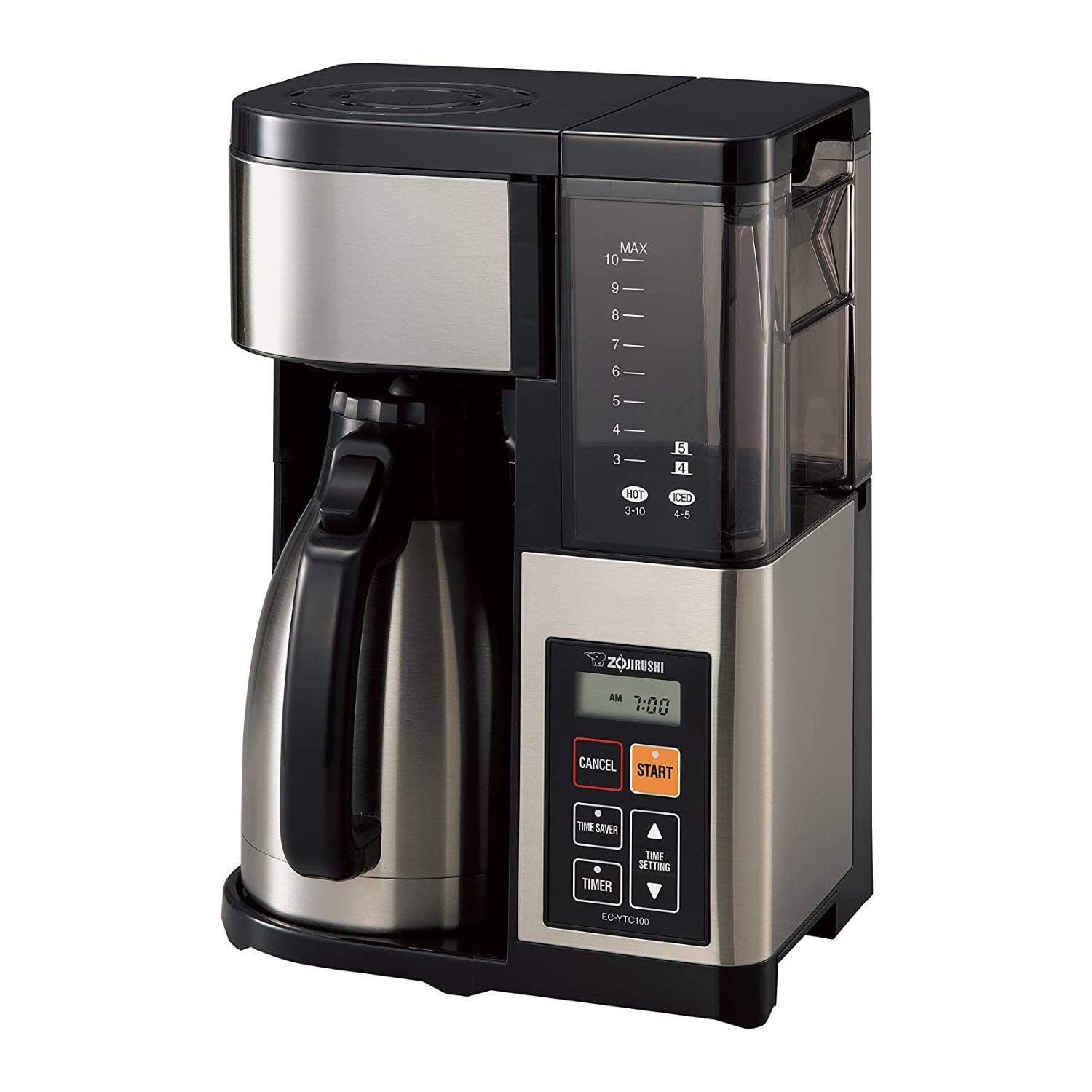 Photo 1 of Zojirushi EC-YTC100XB 10-Cup Coffee Maker (Stainless Steel/Black)