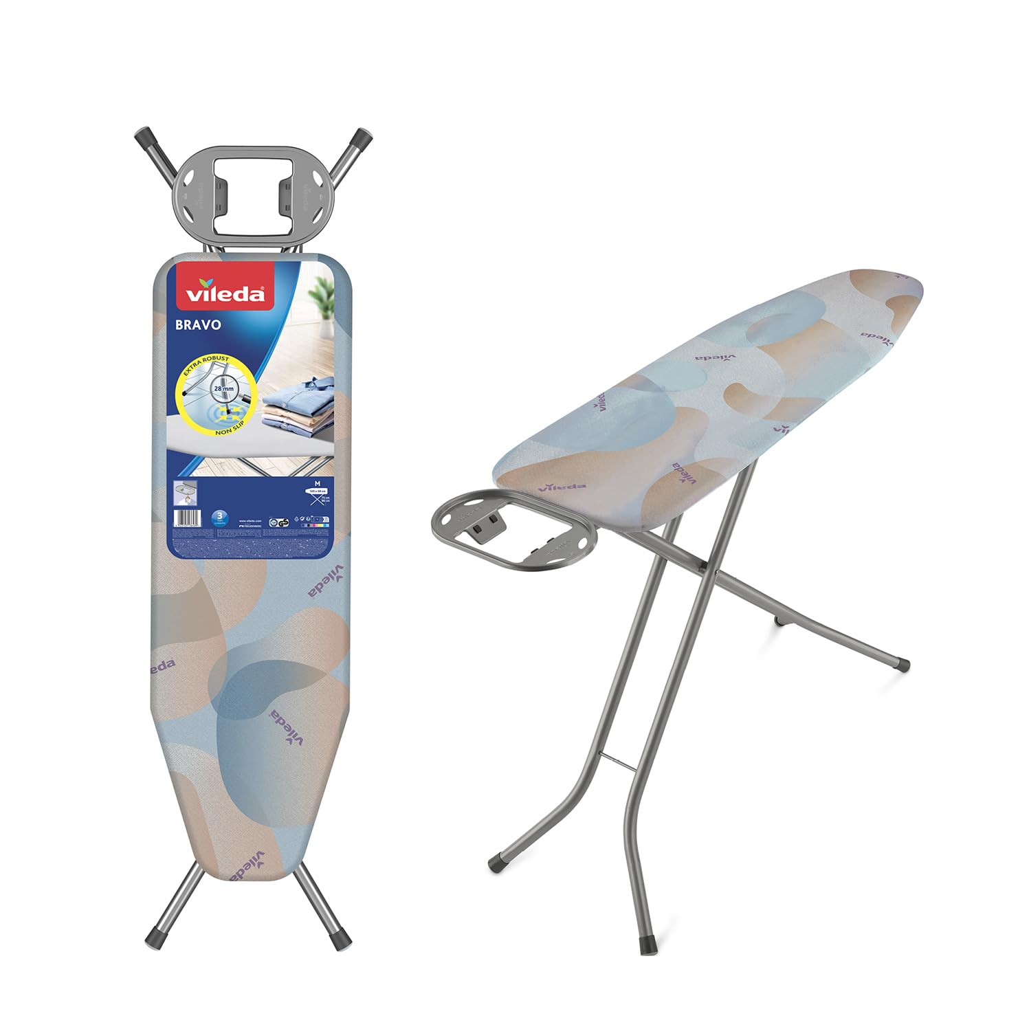 Vileda 162611 Bravo Bügelbrett, blau