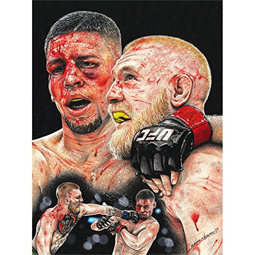 Wee Blue Coo Wayne Maguire Tattooed McGregor Diaz Inked Ikon Canvas Art Print