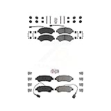 AmeriBRAKES Front Rear Semi-Metallic Disc Brake