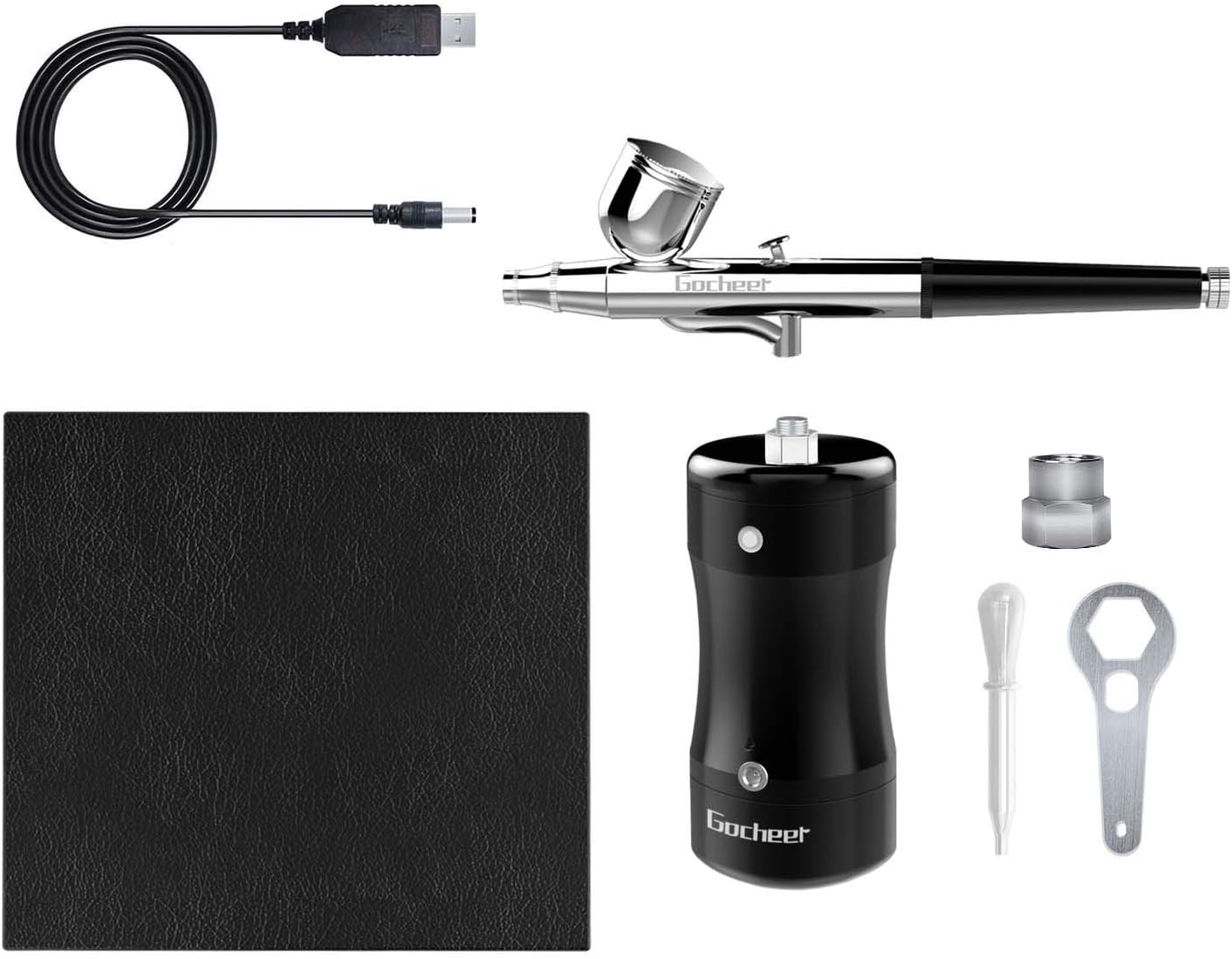 Super Saturday Gocheer Airbrush Set Mini Portable Airbrush With USB