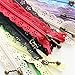 YEQIN Random Color 20pcs/lot 20cm DIY Nylon Zippers lace Nylon Finish Zipper for Sewing Wedding Dress