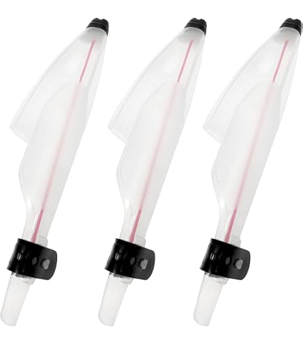 end cover for telescopic fishing rod Milltrip Tip, 5pcs Plastic Fishing Rod Tip these neoprene sleeves effortlessly coffee fyber Fishing rod Phazer pro Size - Color:5