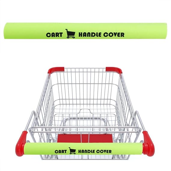 2PCS Shopping Cart Handle Covers for Germs, Shopping Cart