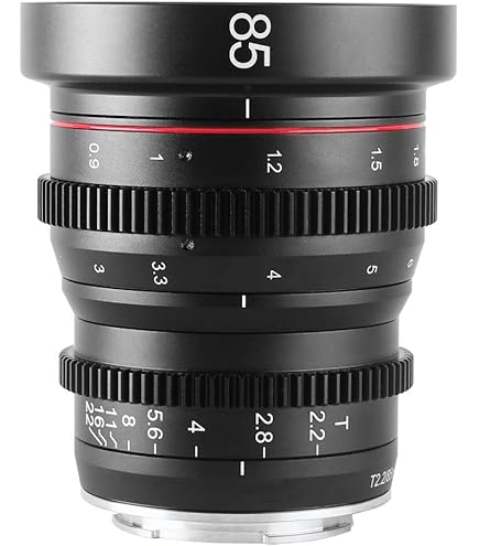 Meike 35mm T2.2 Mini Manual Focus Wide-Angle Cinema Lens for