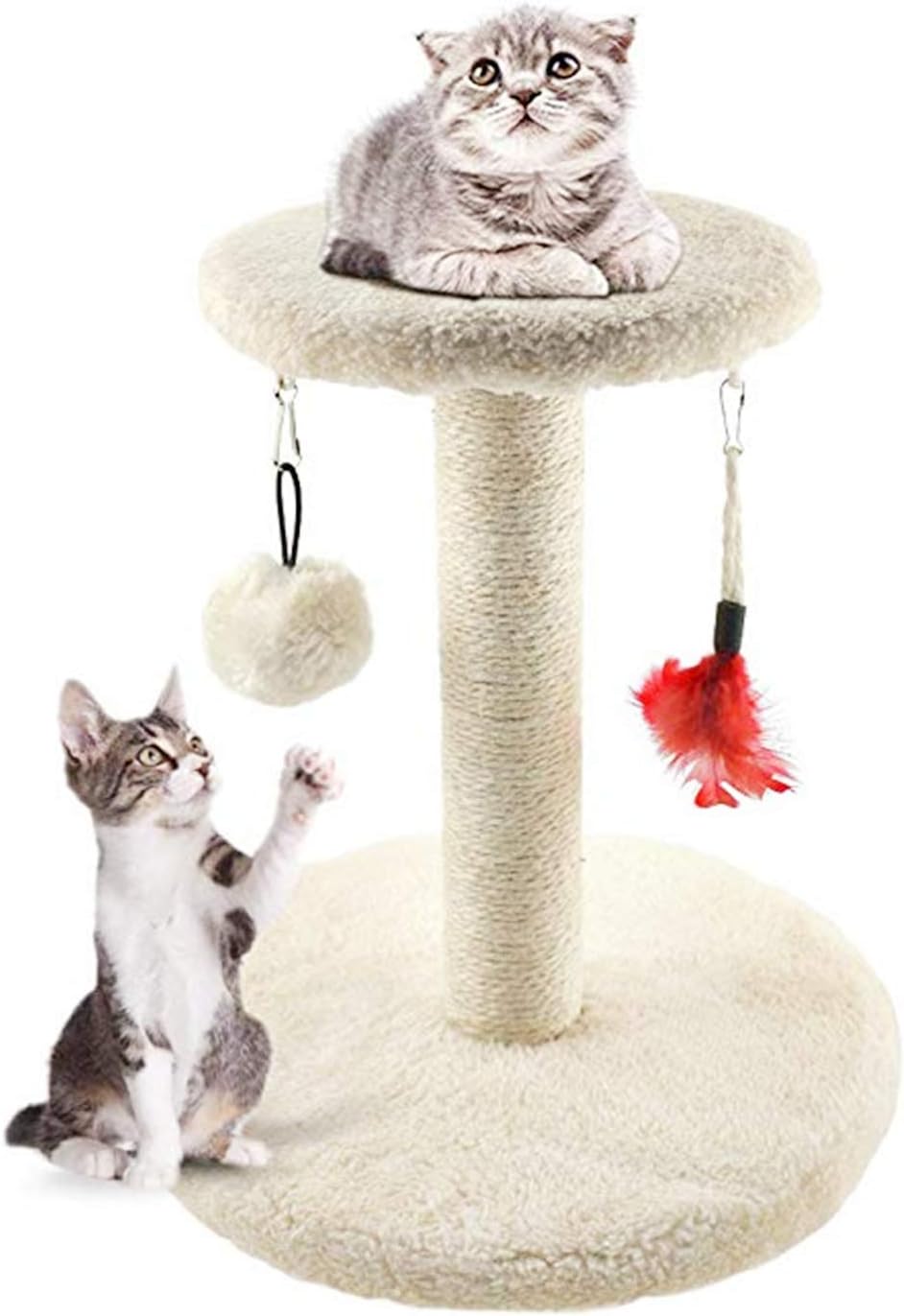 MXiiXM Cat Tree Tower, cat Climbing Frame Furniture Scratching Post for Kitty Climber House Cat Play Tower Activity Centre for Playing Relax and Sleep