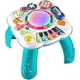 WEYARIXA Baby Toy- Engaging Baby Musical Toys for 6 12 18 Months Old- Safe, Sturdy, and Fun (11.8 x 11.8 x 12.2 inches)