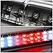 Chevy Silverado / GMC Sierra GMT900 High Mount Dual Row LED 3rd Brake / Cargo Light (Black Housing Clear Lens)
