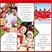 MSQ 6PCS Christmas Decorations Gift Bags Candy Bags Santa Pants Style Lovely Treat Bags for Wedding Holiday New Year Holiday