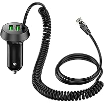 Radar Detector Power Cord,for Uniden Escort Valentine Beltronics Passport Cobra Etc Radar Detector With Dual Usb Qc3 0 Quick Charger Dc3 5