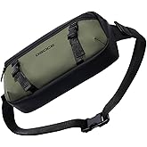 OSOE Water-Resistant Sling Bag for Men, Convertible Fanny Pack to Crossbody Chest Bag, RFID Blocking, Lightweight Daypack for Travel, Hiking, EDC