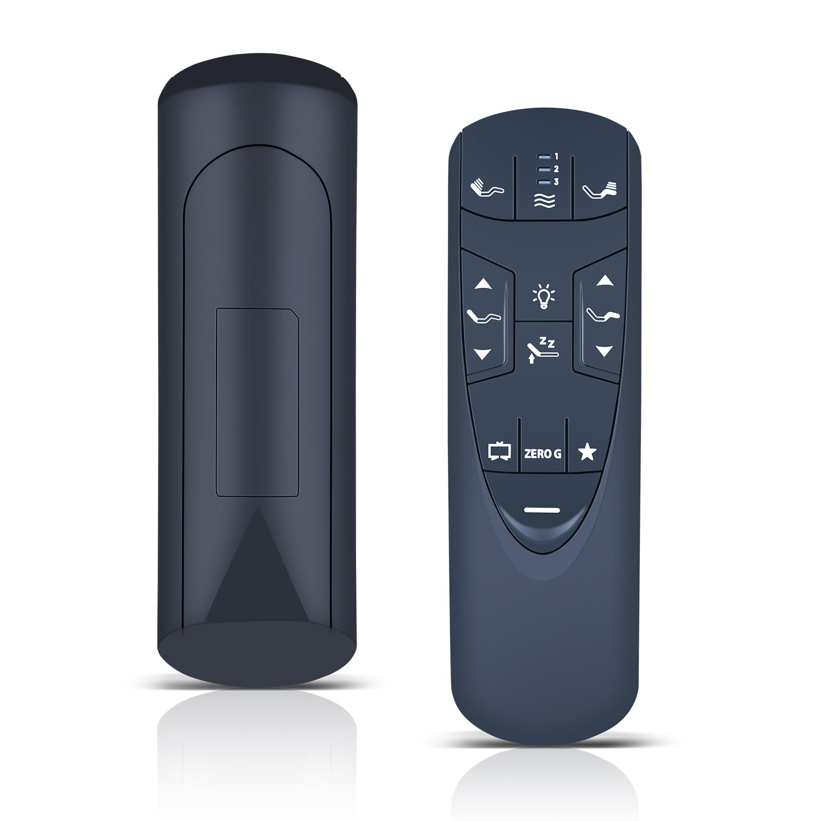 Photo 1 of RF502A Replacement Adjustable Bed Remote Control Suit for Tempur-Pedic Ergo or Ergo Extend Adjustable Bed Base JLDK.33.01.37 (Black)