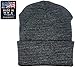 KBETHOS SKIHAT-LONG DGY Solid Plain Beanie Skully Made in USA