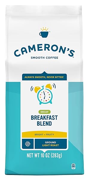 CAMERON’S COFFEE ROASTED GROUND COFFEE BAG, DECAF BREAKFAST...