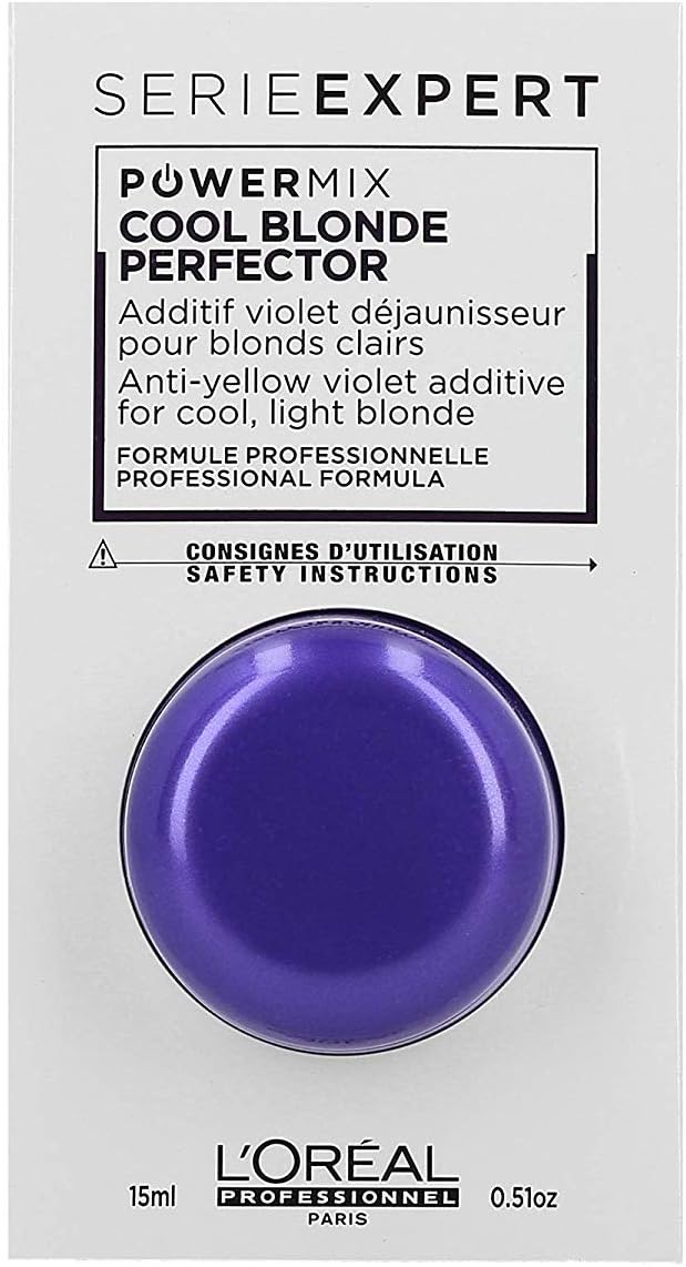 L'Oréal Professionnel Serie Expert Powermix Cool Blonde Perfector Shot, Violet, 0.02 kg