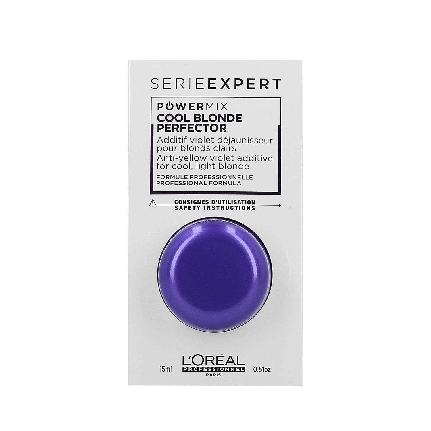 L'Oréal Professionnel Serie Expert Powermix Cool Blonde Perfector Shot, Violet, 0.02 kg