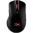 HyperX Pulsefire Dart - Wireless RGB Gaming Mouse, Software-Controlled Customization, 6 Programmable Buttons, Qi-Charging Battery up to 50 hours - PC, PS4, Xbox One Compatible,Black