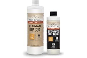 Stone Coat Countertops Ultimate Top Coat 24 Oz - Extra Scratch and UV Resistance for Ultimate Surface Protection (Gloss Finis