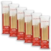 Colavita Linguine: Authentic Italian Texture - Your Go-To Pasta Choice - 1Lb (Pack of 6)