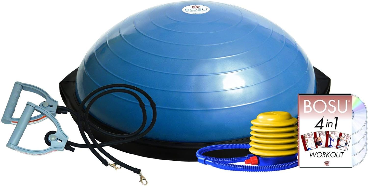 Bosu - Entrenador de equilibrio con bandas de resistencia ...