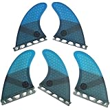 UPSURF Surfboard fins k2.1 5fins Future Surfing fins Honeycomb Choose Color