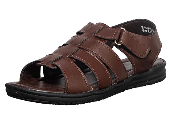 Men's Brown Casual Strap-On Sandal