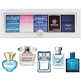 Versace Perfume Collection - Eros, Bright Crystal, Dylan Blue & More 5 Piece Set