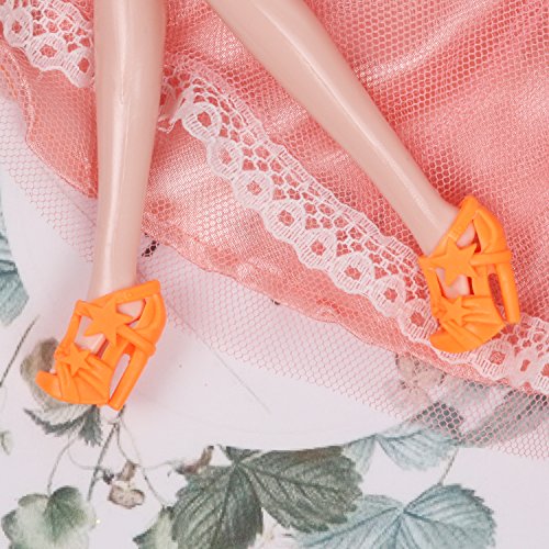 5 Doll+Shoes+Accessory+Pairs+Playset