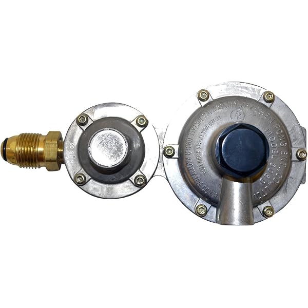 Amazon.com: Mr. Heater Propane Two Stage Horizontal Regulator with P.O.L,  1, Multi : Mr. Heater: Tools u0026 Home Improvement
