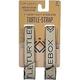 Turtlebox: Tie-Down Strap Kit - Includes 2 Straps - Strap Your Speaker on Your Ranger, Snowmobile, Kayak, Cooler or Boat to give You Peace of Mind - Set of 2, Each 41" Long (Tan)