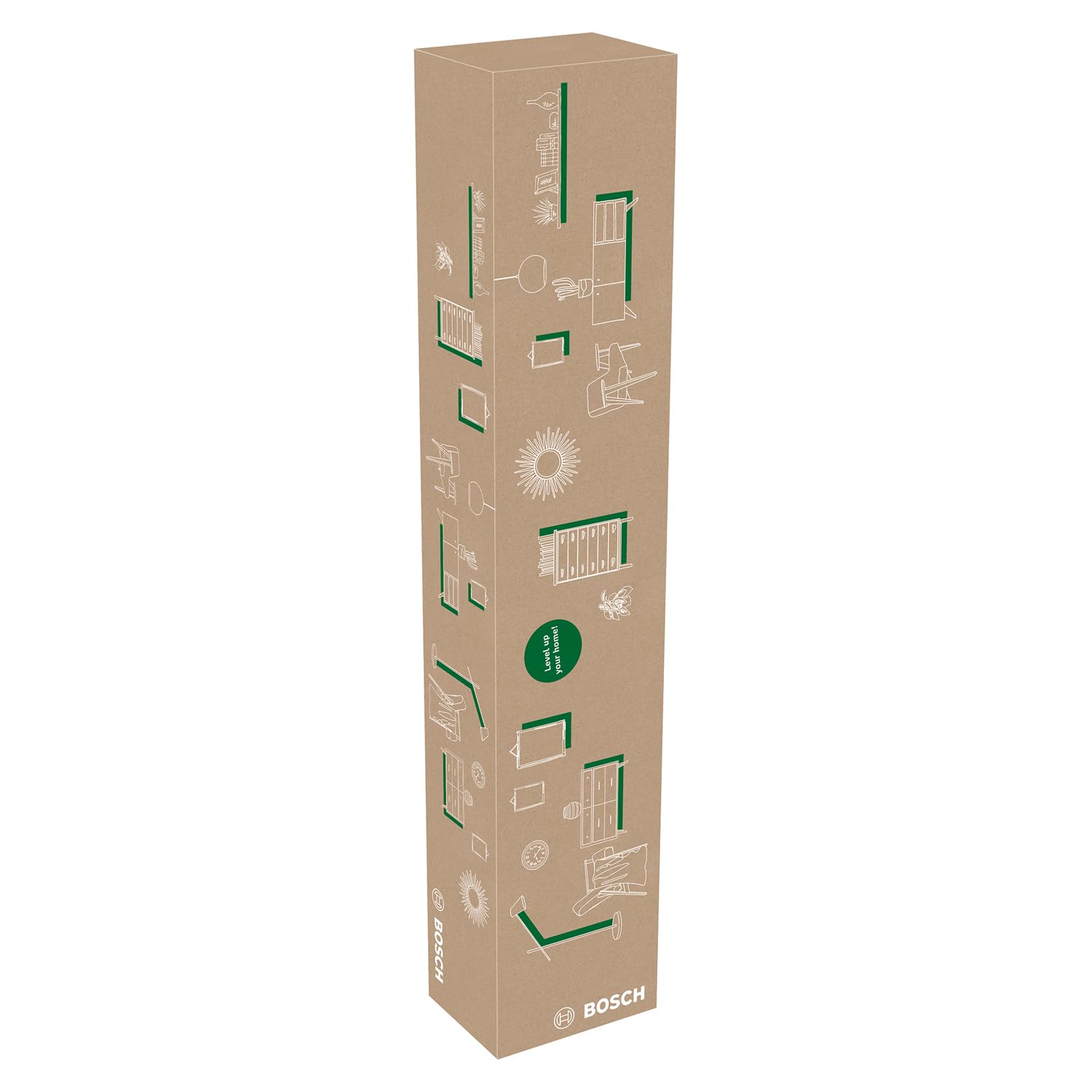 Bosch Kreuzlinienlaser AdvancedLevel 360 mit Premium-Stativ (3 Laserlinien inkl. 360° zum Ausrichten im ganzen Raum, im E-Commerce Karton) 6
