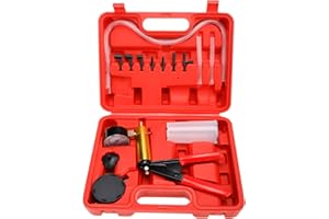 BTSHUB Universal Brake Bleeder Kit Hand held Vacuum Pump Test Set for Auto Service