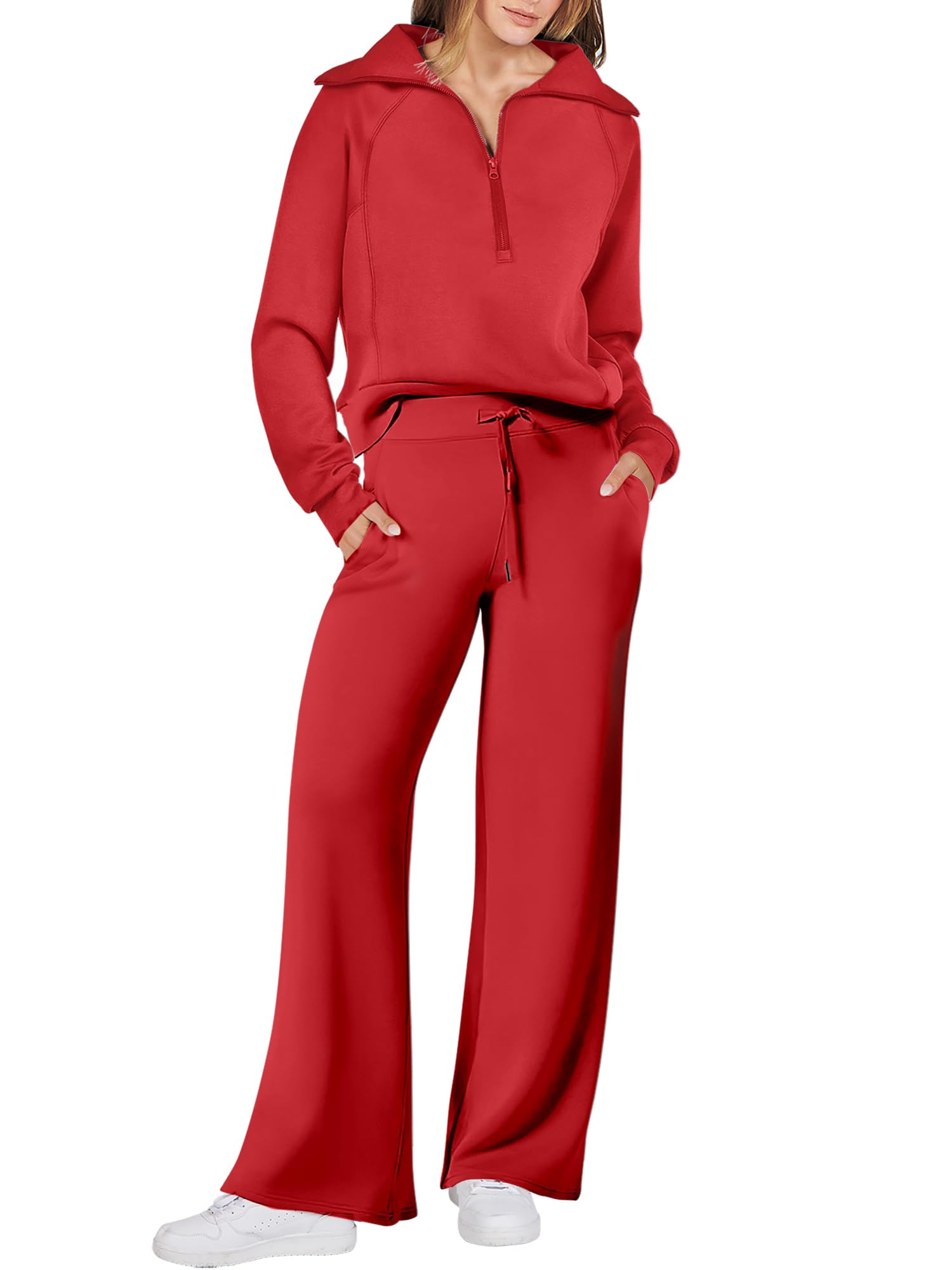 ANRABESS Women 2 Piece Outfits 2025 Fall Fashion