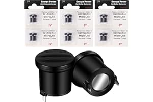 Enerpe R21 R22 R51 and Microlite Replacement Battery High Capacity Compatible with Invisible Fence Receiver Collars 6-Pack