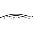 Speedway Motors 1982-88 T-Bird Steering Rack to GM Pump Power Steering Hose Kit with Adapters, 5/8'-18 Inverted Flare Pump End, Suitable for Aftermarket Racks