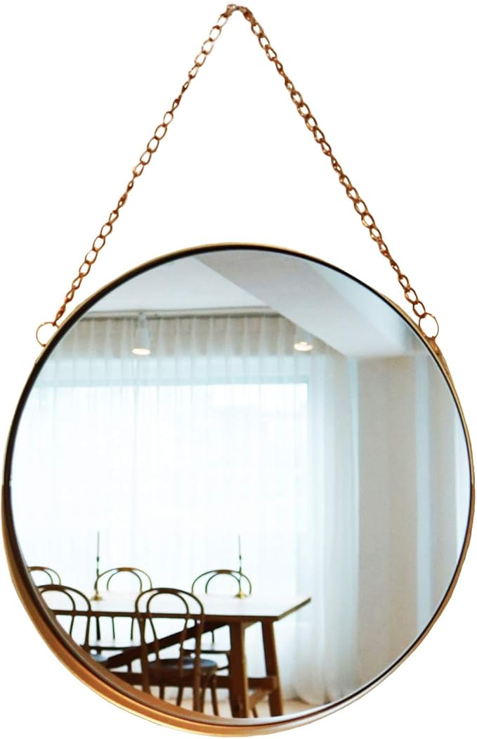 April BoxDecorative Hanging Wall Mirror Small Vintage Mirror for