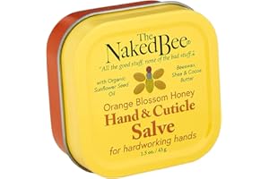 The Naked Bee Hand & Cuticle Healing Salve (1.5 oz/Sunflower, Beeswax & Shea Butter)