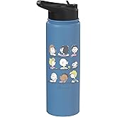 Peanuts Classic Group Pastel Design Stainless Steel Insulated Water Bottle