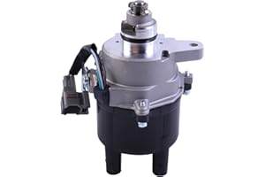 EVERESTWAY Ignition Distributor Compatible for 1995-1997 Toyota Celica Corolla/Geo Prizm Cap and Rotor kit Replacement 19050-16030 8477435