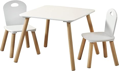 children's table with 2 chairs