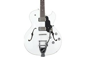 Guild Guitars Starfire I SC Semi-Hollow Body Electric Guitar, Snowcrest White, Florentine-Cut w/tremolo, Newark St. Collection