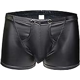 eywlwaar Men's Sexy Boxer Briefs Low Rise Pouch Trunks Underwear Cool Design