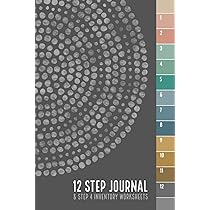 12 Step Journal and Step 4 Inventory Worksheets: Sobriety ...