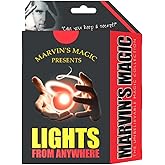 Marvin's Magic Lights from Anywhere Adult - Thumb Light Trick, Ages 8+ | 2 Light Props, One Per Thumb, Red Glow Appears &amp; Vanishes, Travels Hand To Hand, Instructions Included, Adults
