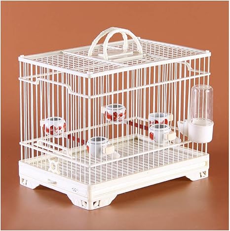 Amazon Co Jp 小型 インコ ケージ おしゃれ オウム ケージ 鳥かご 鳥小屋 鳥 キャリー イージーホーム Whitepackage 28 23cm ペット用品