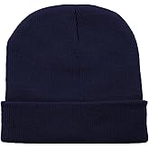 Century Star Kid's Winter Knit Beanie Hats Boys Girls Soft Cozy Baggy Slouchy Beanie Toddlers Youth Hip-hop Skull Cap