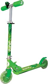 Zinc Two Wheeled Explorer Kids Scooter Folding Light Up Wheels 3+