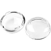 CARGLETRUE Turn Signal Light Lens Cover Front Rear Bullet Lights Cover | Fit For Harley Sportster 883 1200 Dyna Road Glide Street Glide